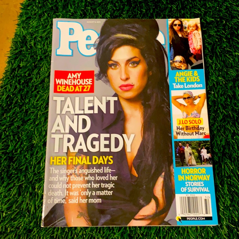 Amy Winehouse Cover People Magazine 2011